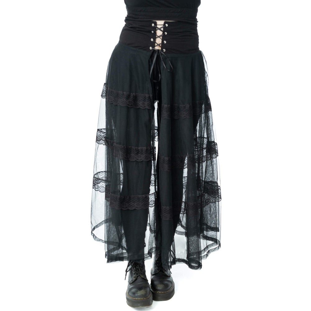 Poizen Industries - Eliora Long skirt - Black